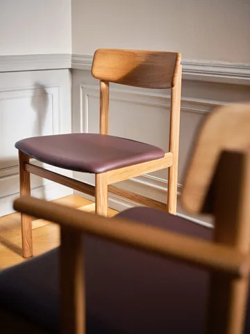 Pal stol - Eik naturlig olje-Elmosoft 93129 - Stolab