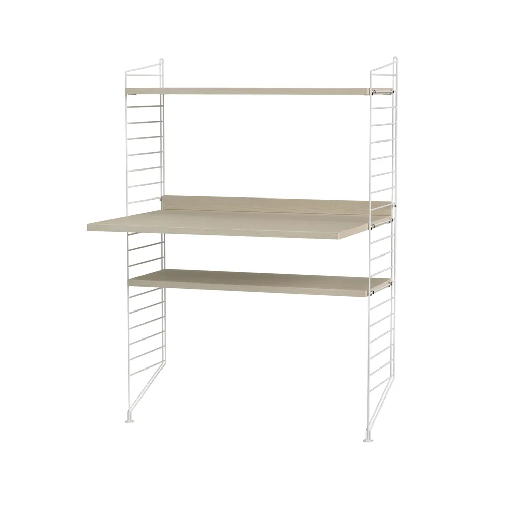 String barnerom ask & hvit - Kombinasjon H,  String