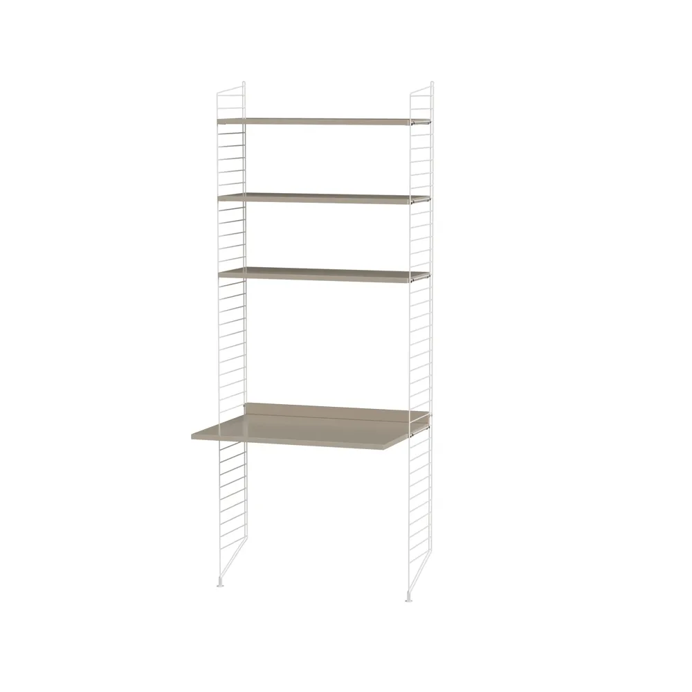 String barnerom beige & hvit - Kombinasjon C,  String