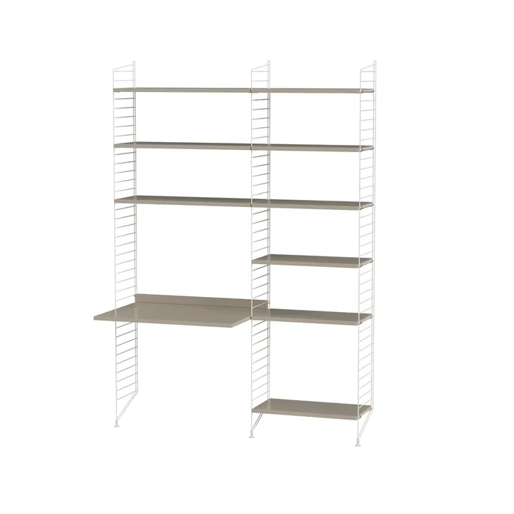 String barnerom beige & hvit - Kombinasjon D - String