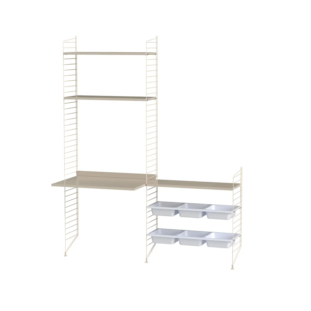 String barnerom beige - Kombinasjon E,  String