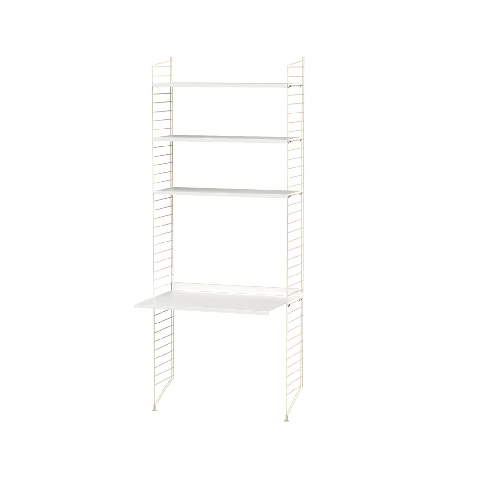 String barnerom hvit & beige - Kombinasjon C,  String