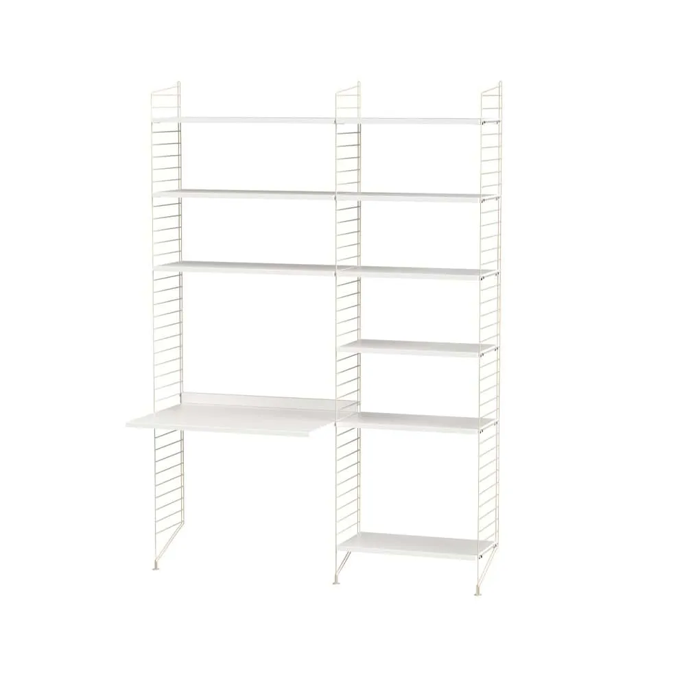 String barnerom hvit & beige - Kombinasjon D String