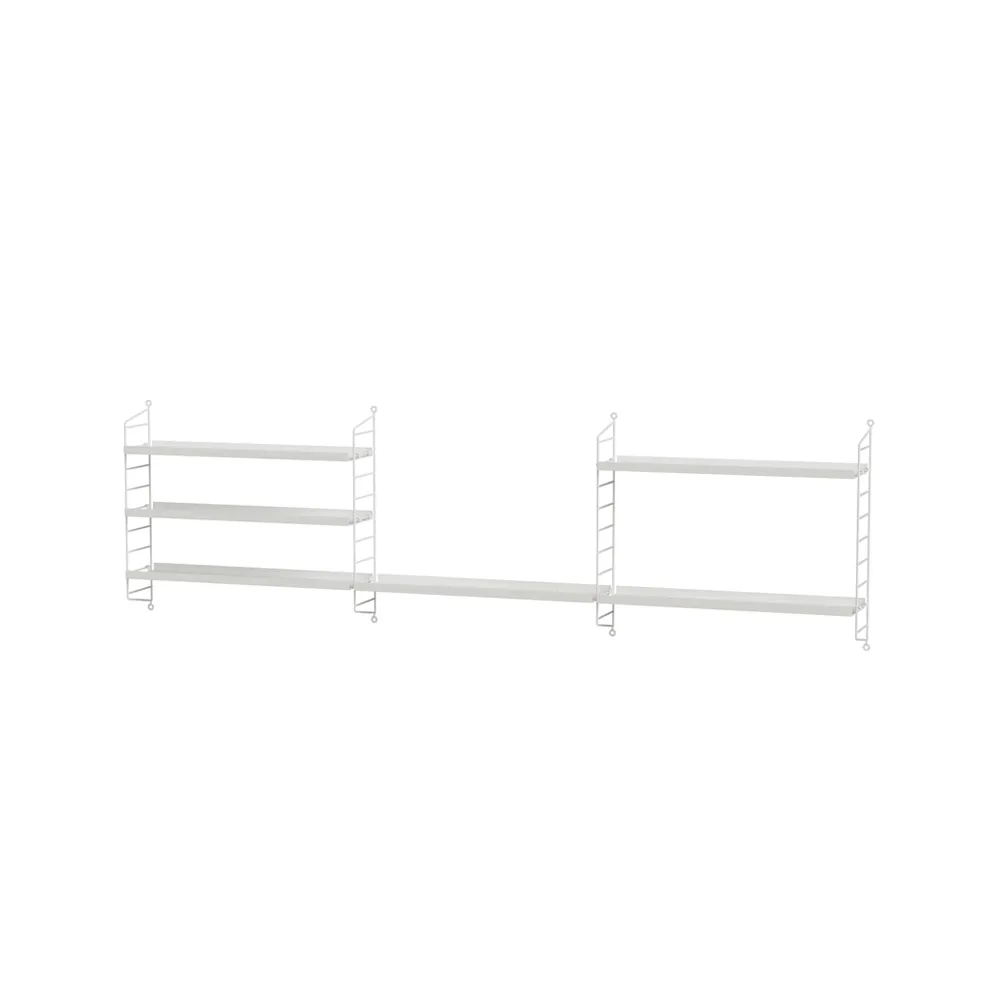 String barnerom hvit - Kombinasjon G,  String