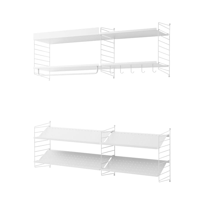 String gang hvit - Kombinasjon C - undefined - String