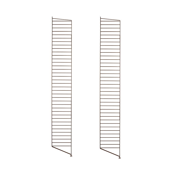 String gulvgavl - brun, 200x30 cm, 2-pk - String