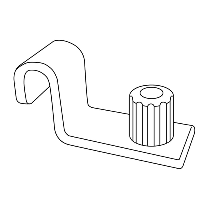 String hylleknekter 4-pk, Metall String