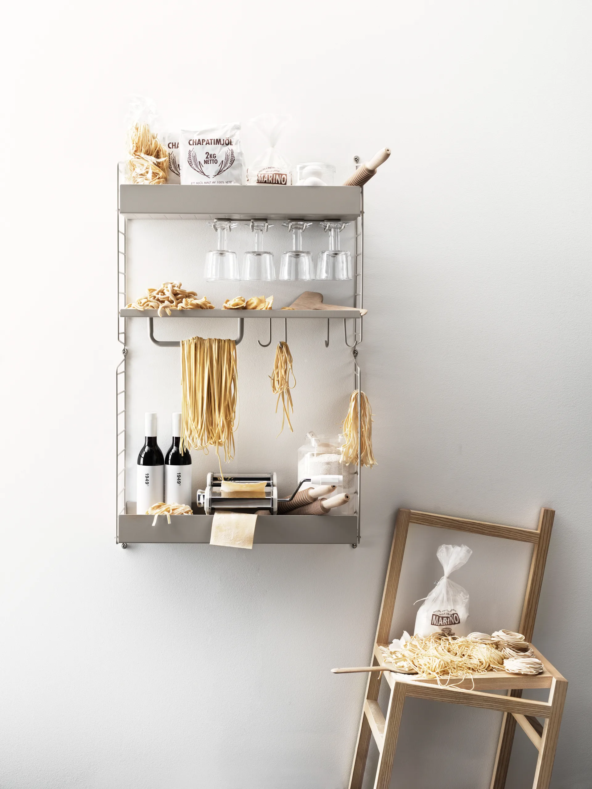 String j-krok 5-pk, Rustfritt stål String