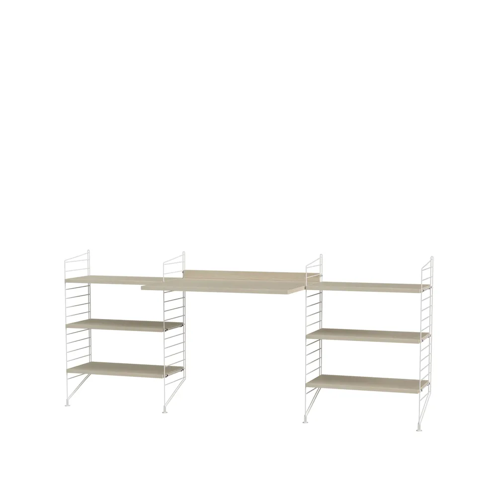 String kontor ask & hvit - Kombinasjon D,  String
