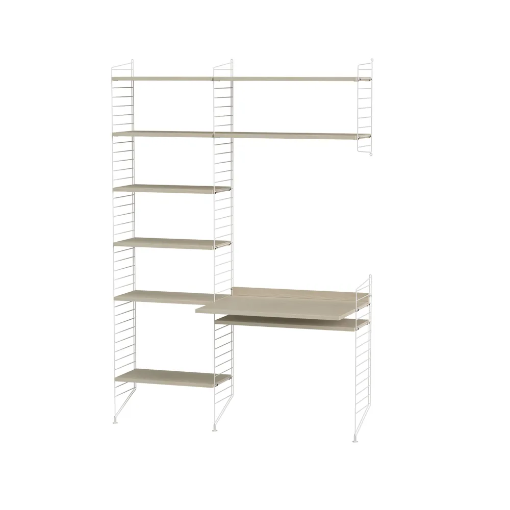 String kontor ask & hvit - Kombinasjon G,  String