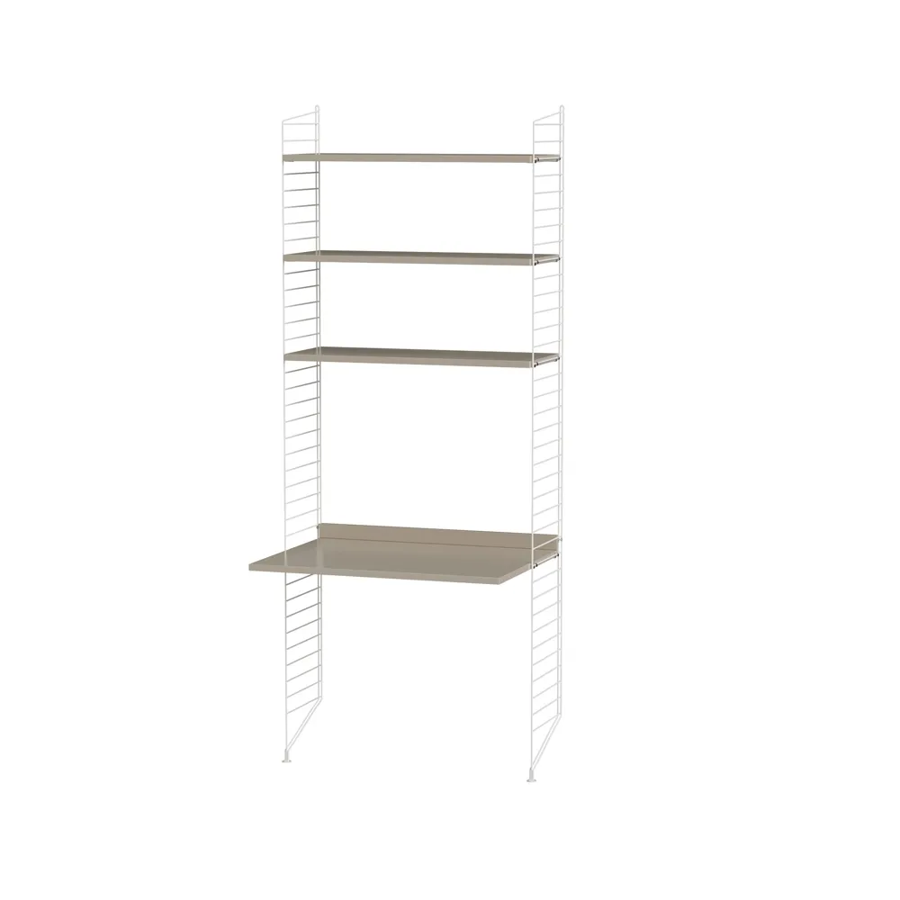 String kontor beige & hvit - Kombinasjon A,  String