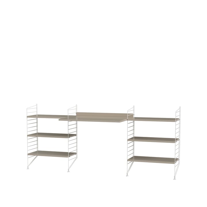 String kontor beige & hvit - Kombinasjon D - undefined - String