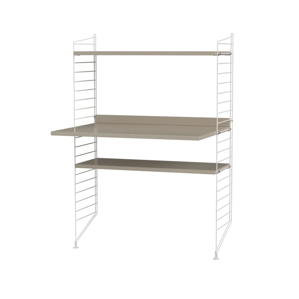 String kontor beige & hvit - Kombinasjon H,  String