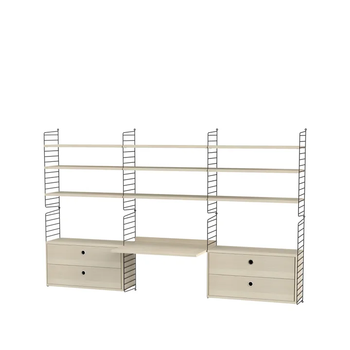 String kontor boks & sort - Kombinasjon F - String