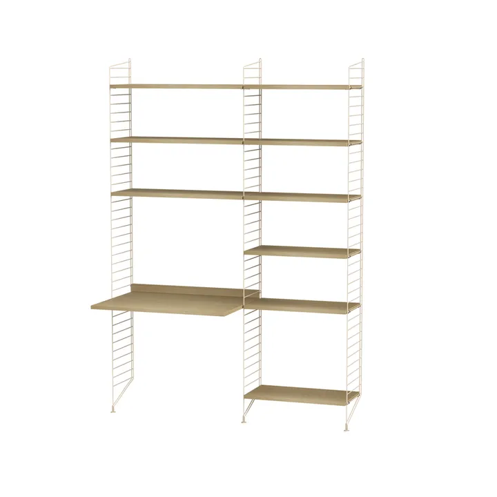String kontor eik & beige - Kombinasjon B - String
