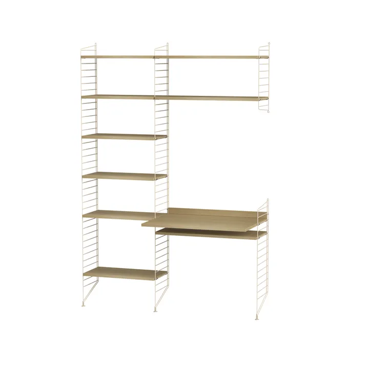 String kontor eik & beige - Kombinasjon G - String