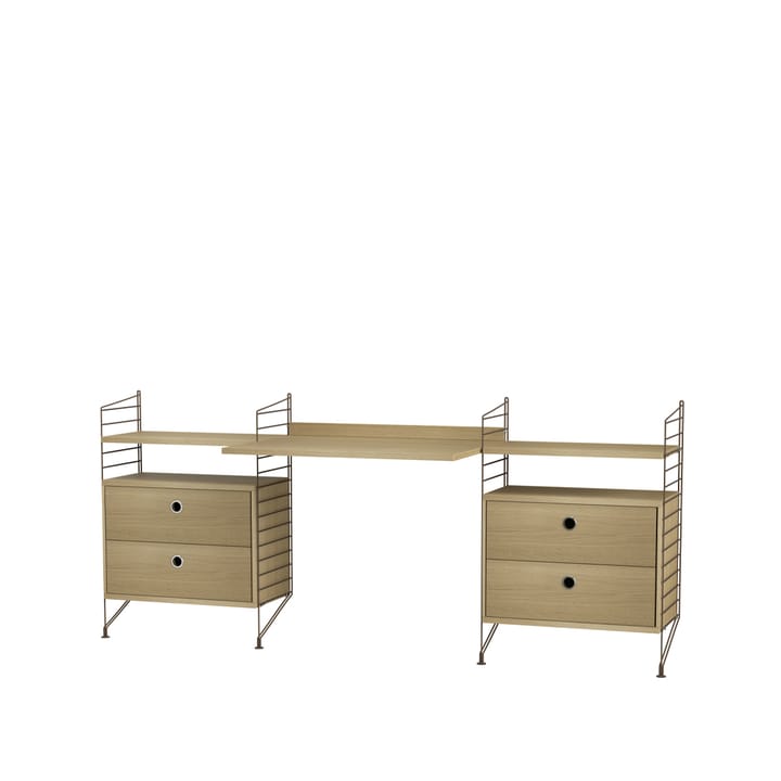 String kontor eik & brun - Kombinasjon C - undefined - String