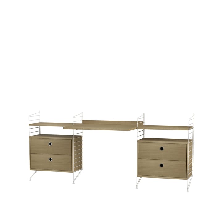 String kontor eik & hvit - Kombinasjon C - undefined - String