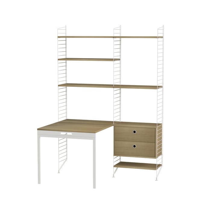 String kontor eik & hvit - Kombinasjon E - undefined - String