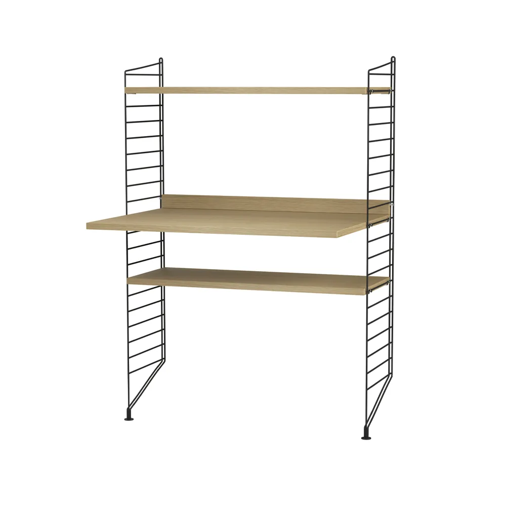 String kontor eik & sort - Kombinasjon H,  String