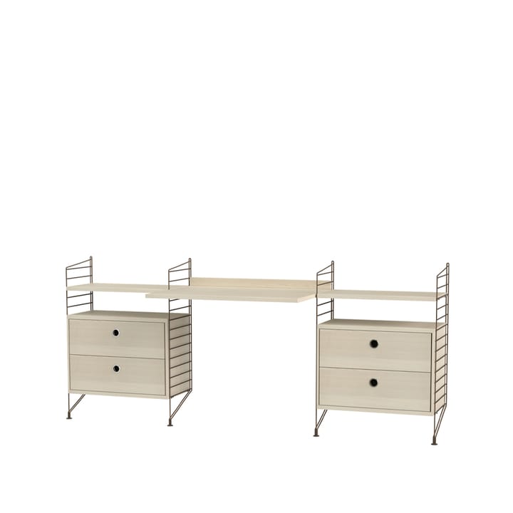 String kontor eske & brun - Kombinasjon C - undefined - String
