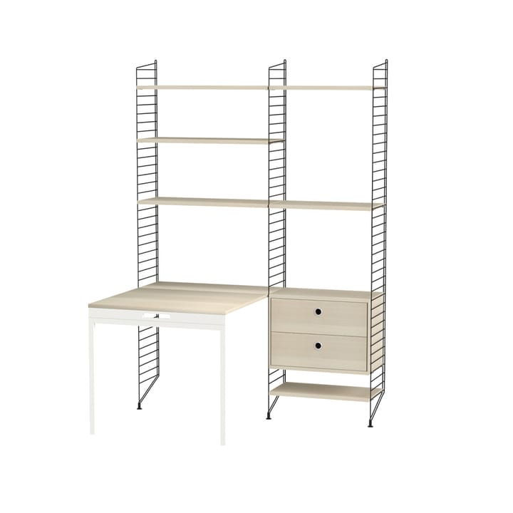String kontor eske & svart - Kombinasjon E - undefined - String