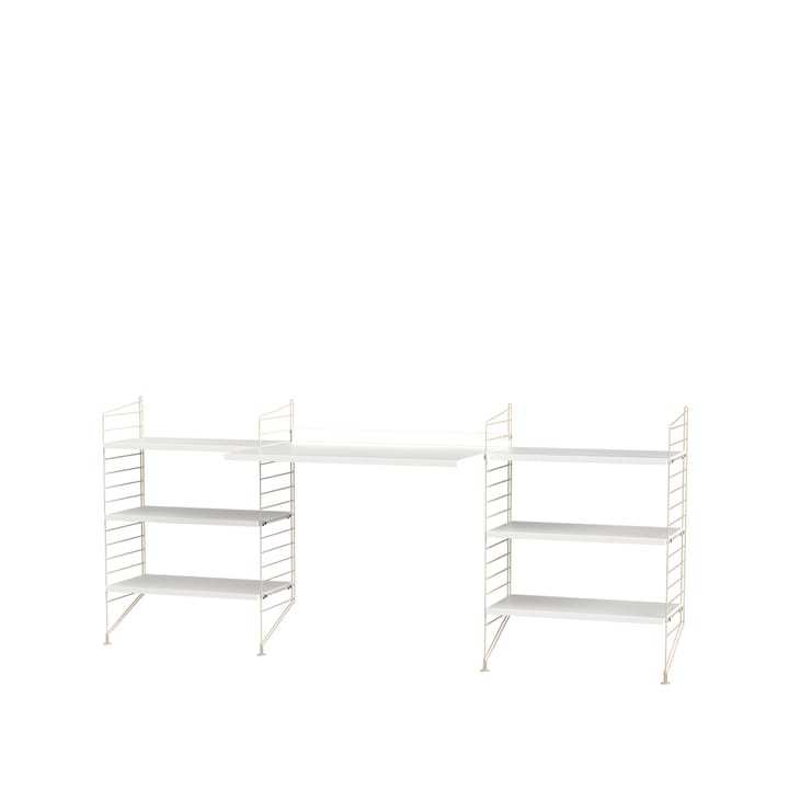 String kontor hvit & beige - Kombinasjon D - undefined - String