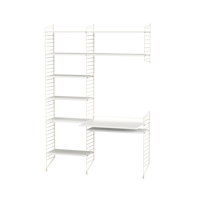 String kontor hvit & beige - Kombinasjon G - undefined - String