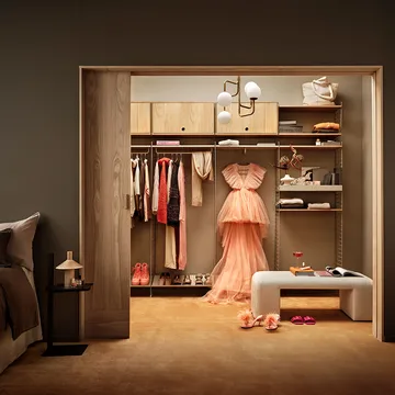 String overskap - Beige, 78x30 cm - String