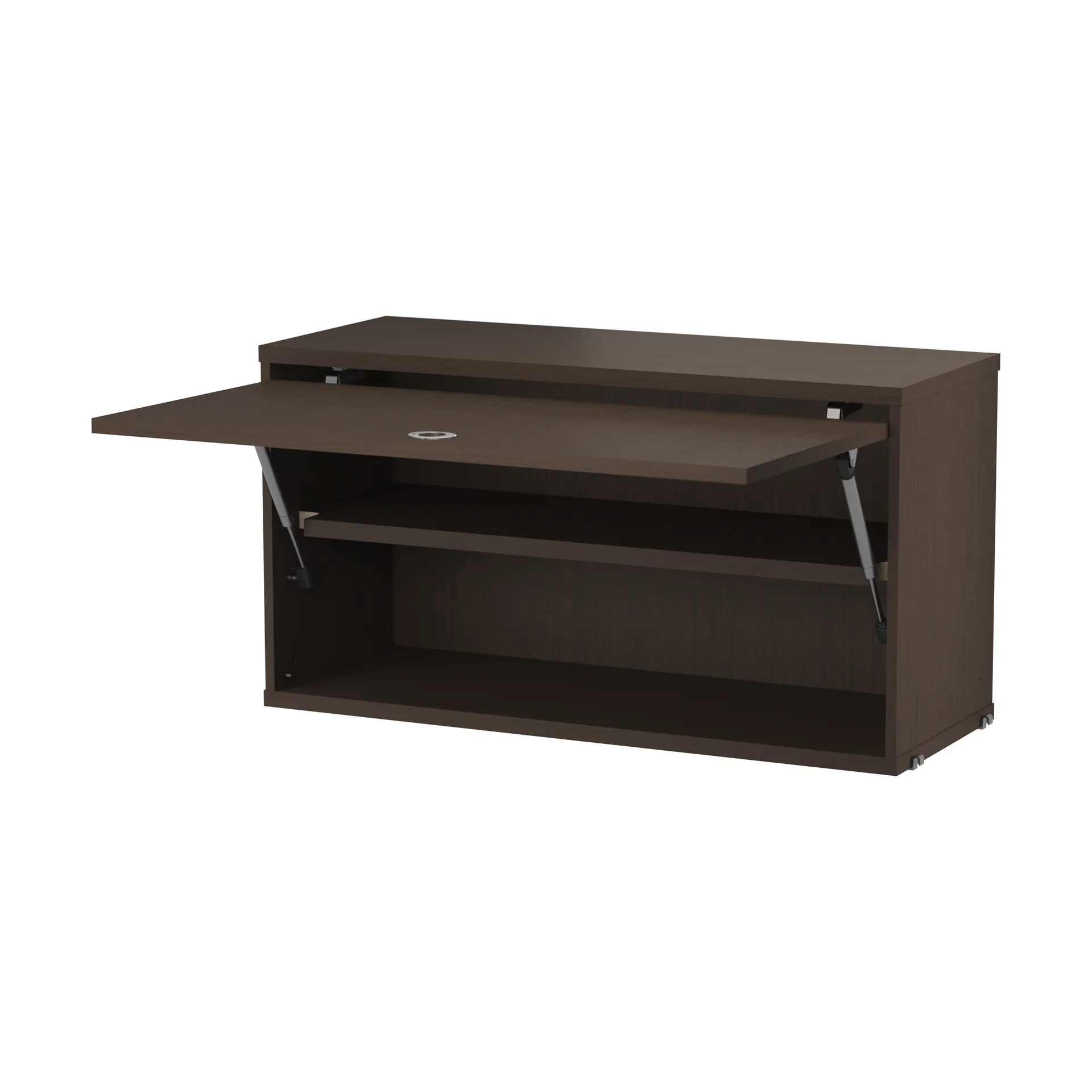 String overskap, Mørk eik, 78x30 cm String