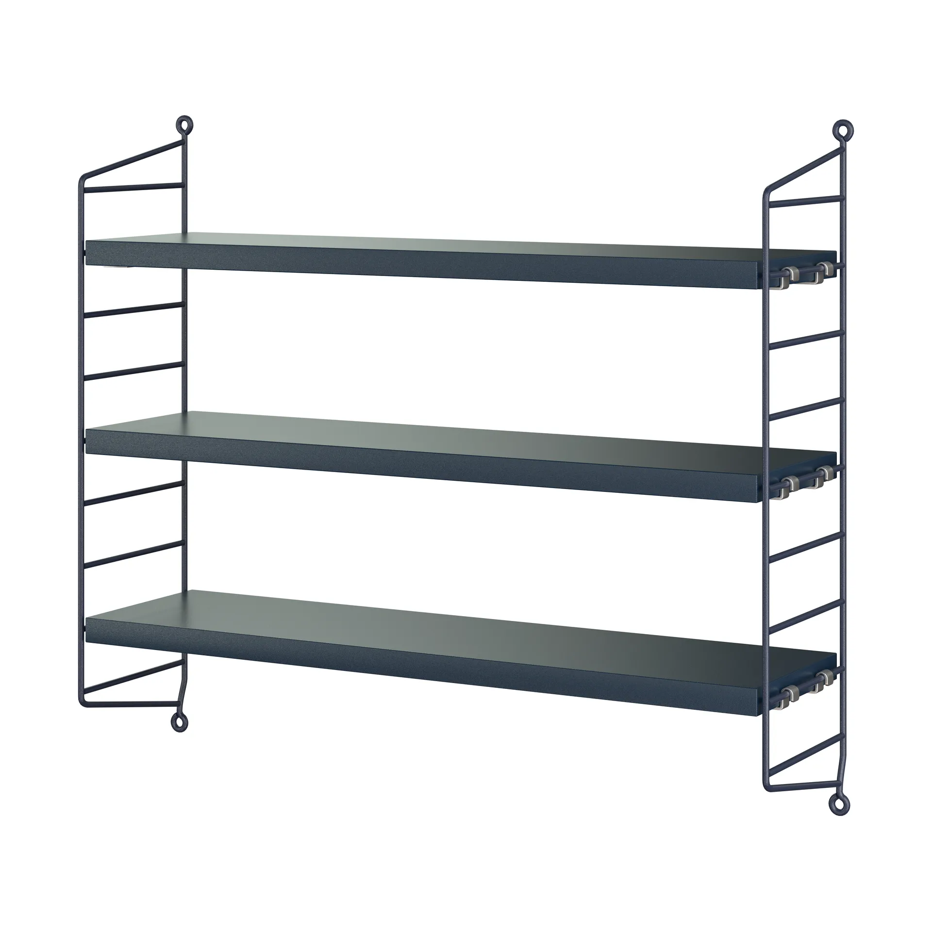 String Pocket vegghylle, Nybroblå String