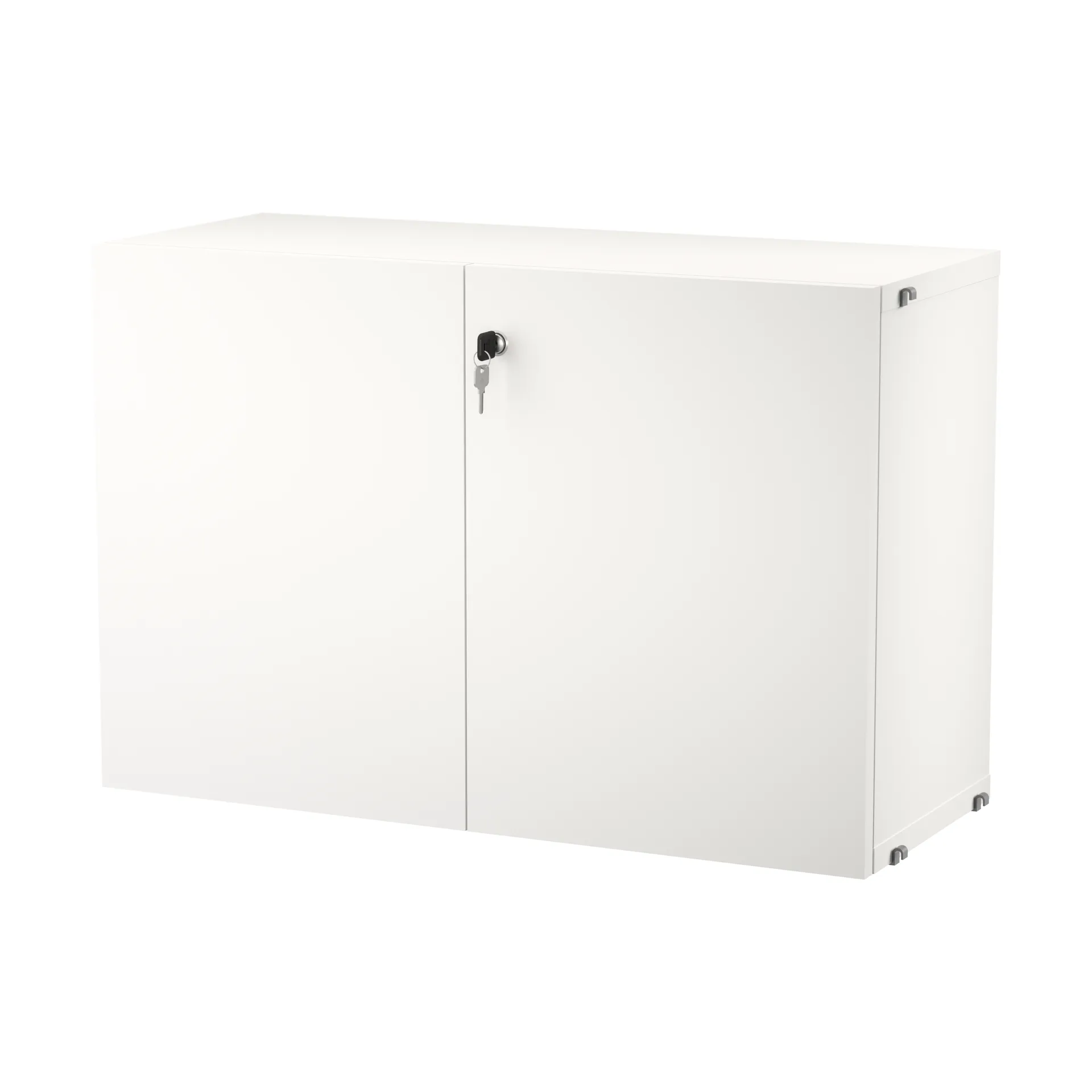 String skap med lås, Hvit String