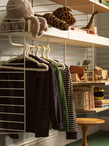 String skrivebordsplate - Eik, 58x58 cm - String