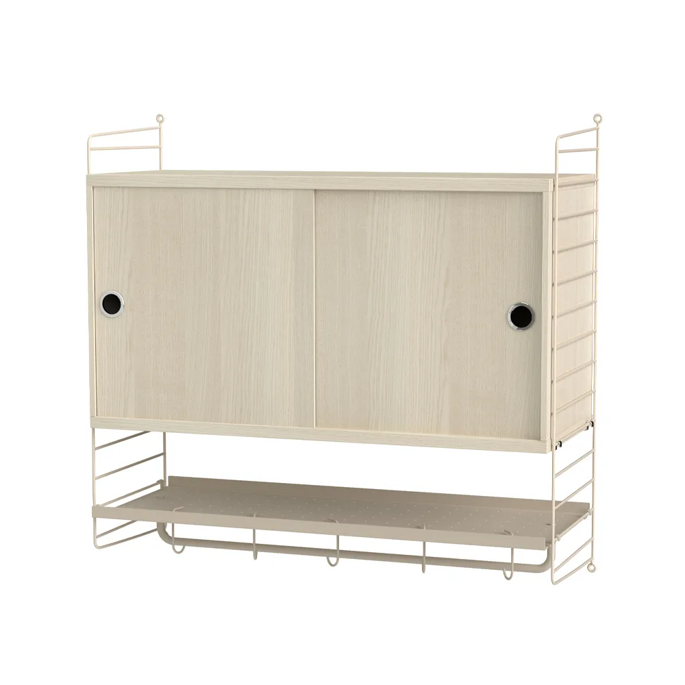String soverom ask & beige - Kombinasjon F,  String