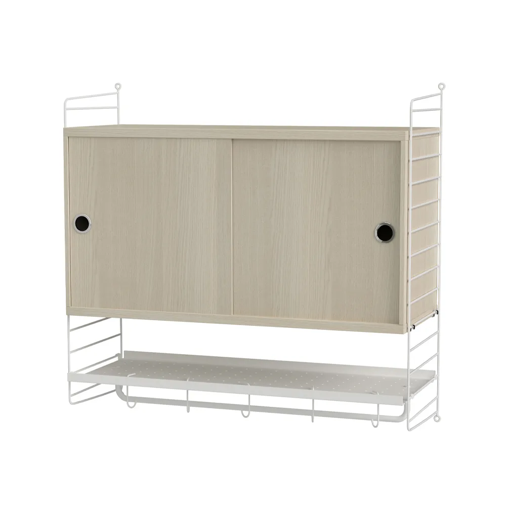 String soverom ask & hvit - Kombinasjon F,  String