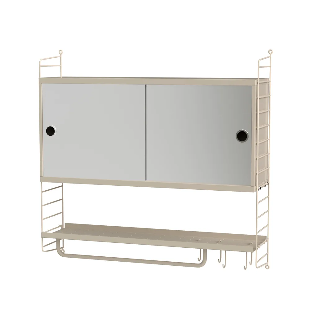 String soverom beige - Kombinasjon A,  String