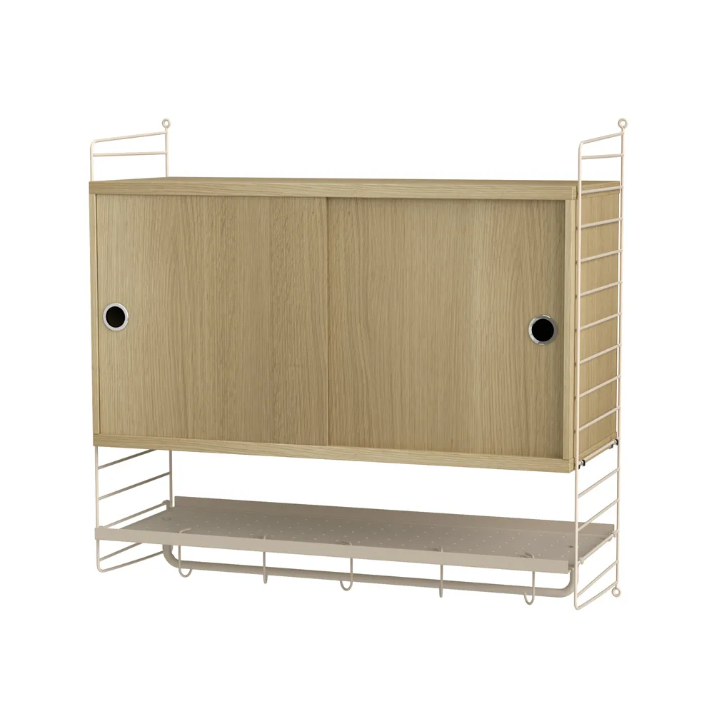 String soverom eik & beige - Kombinasjon F,  String