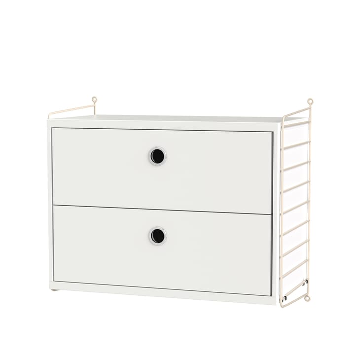 String soverom hvit & beige - Kombinasjon A - undefined - String