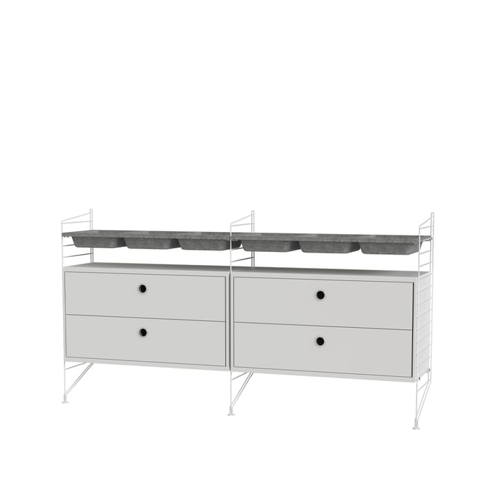String soverom hvit - Kombinasjon G - undefined - String