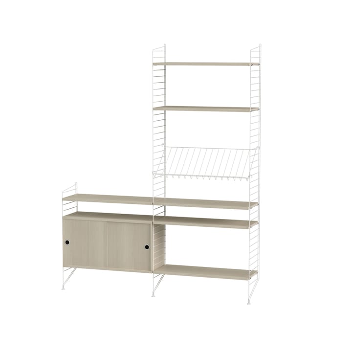 String stue ask & hvit - Kombinasjon K - undefined - String