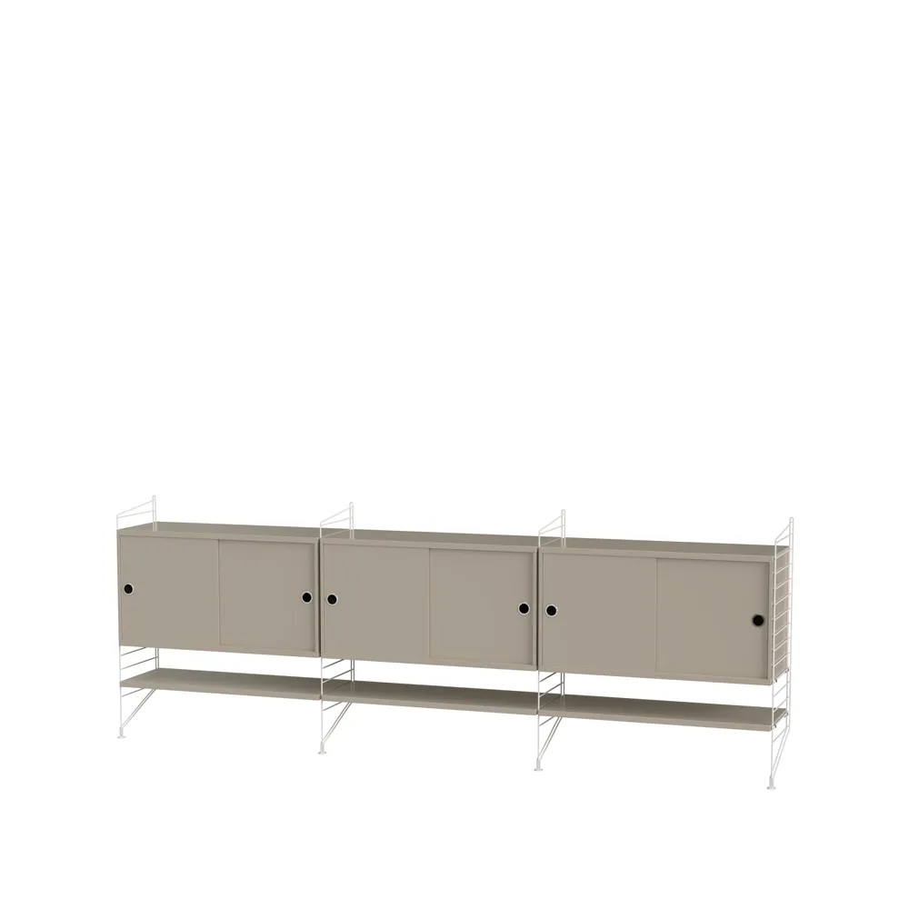 String stue beige & hvit - Kombinasjon F,  String