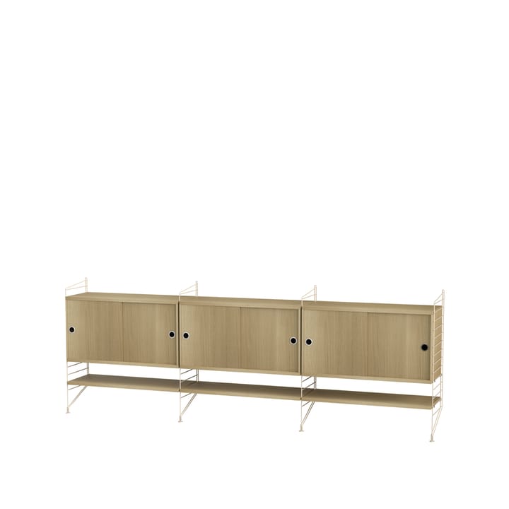 String stue eik & beige - Kombinasjon F - undefined - String