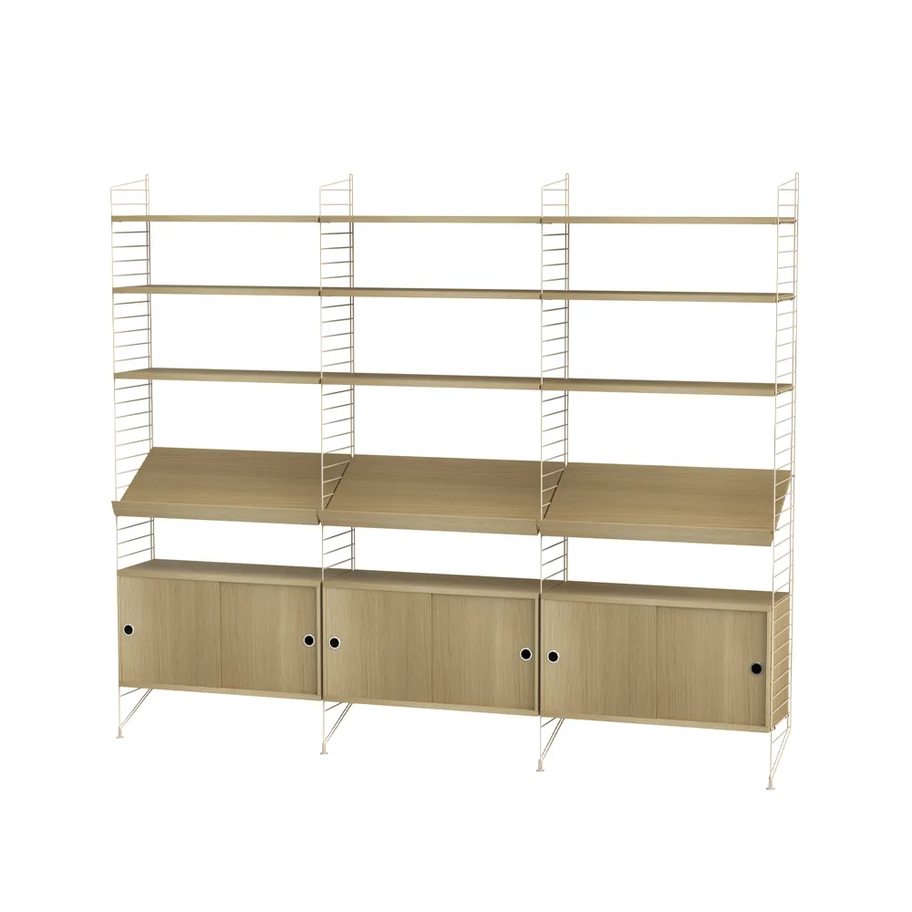String stue eik & beige - Kombinasjon G,  String