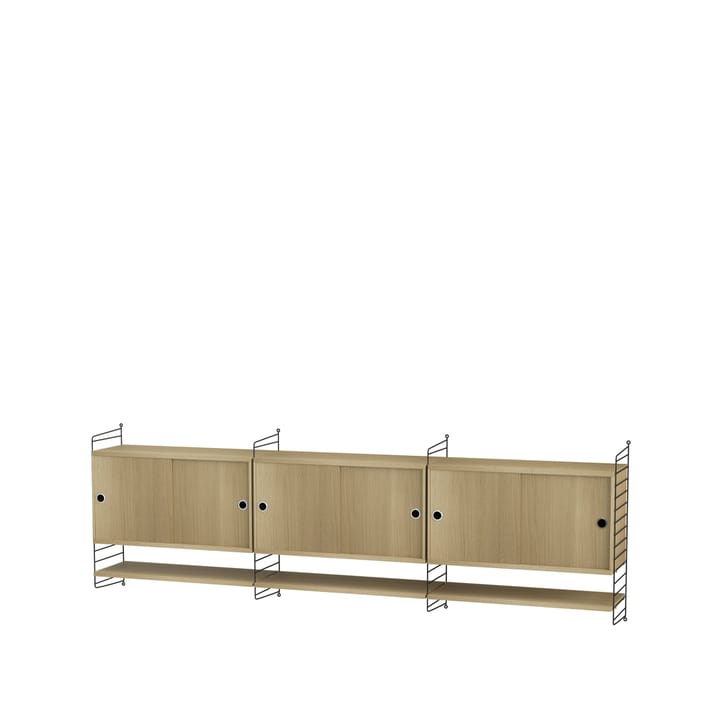 String stue eik & sort - Kombinasjon E - undefined - String
