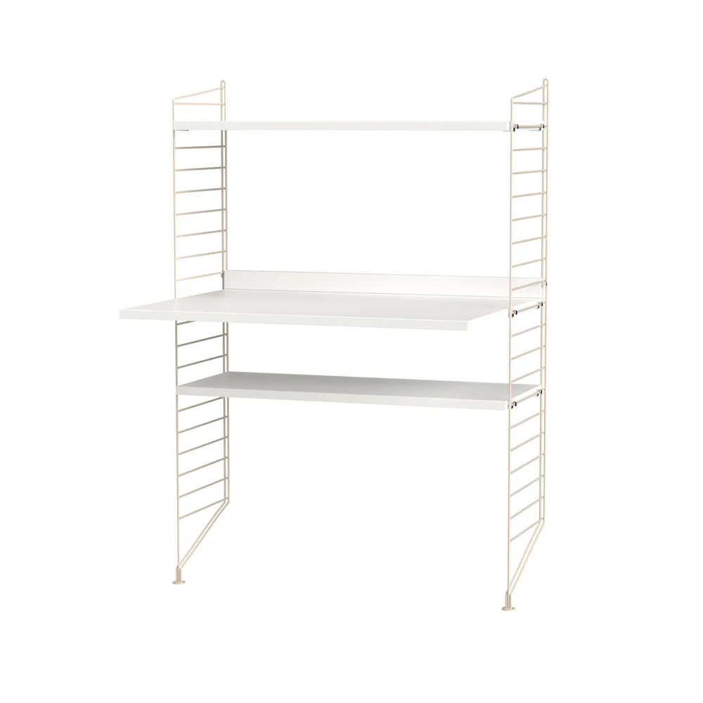 String stue hvit & beige - Kombinasjon H,  String