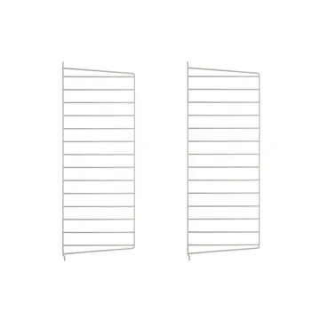 String veggavl - Beige, 75x30 cm, 2-pakning - String