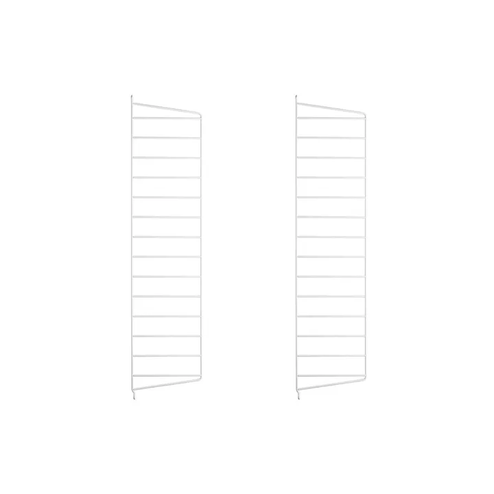 String veggavl - Hvit, 75x20 cm, 2-pakning - String