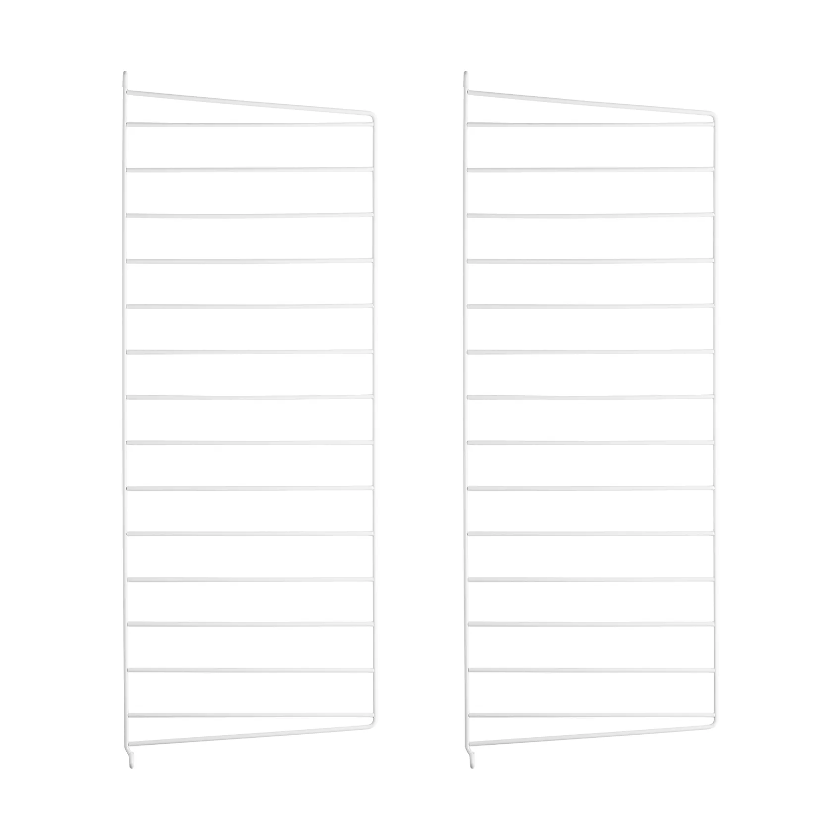 String veggavl, Hvit, 75x30 cm, 2-pakning String