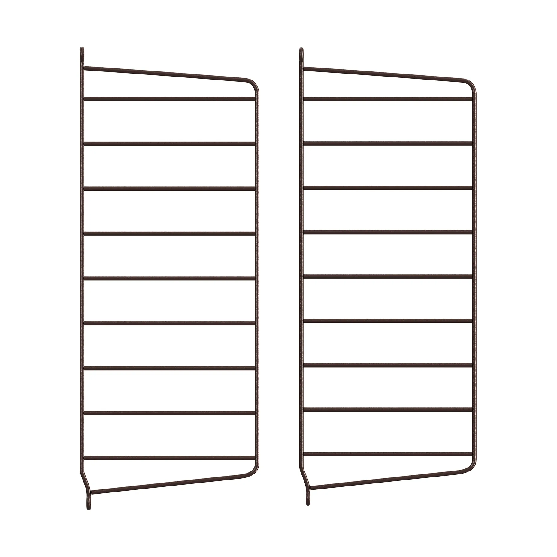 String veggavl, Mørk brun, 50x20 cm, 2-pakning String