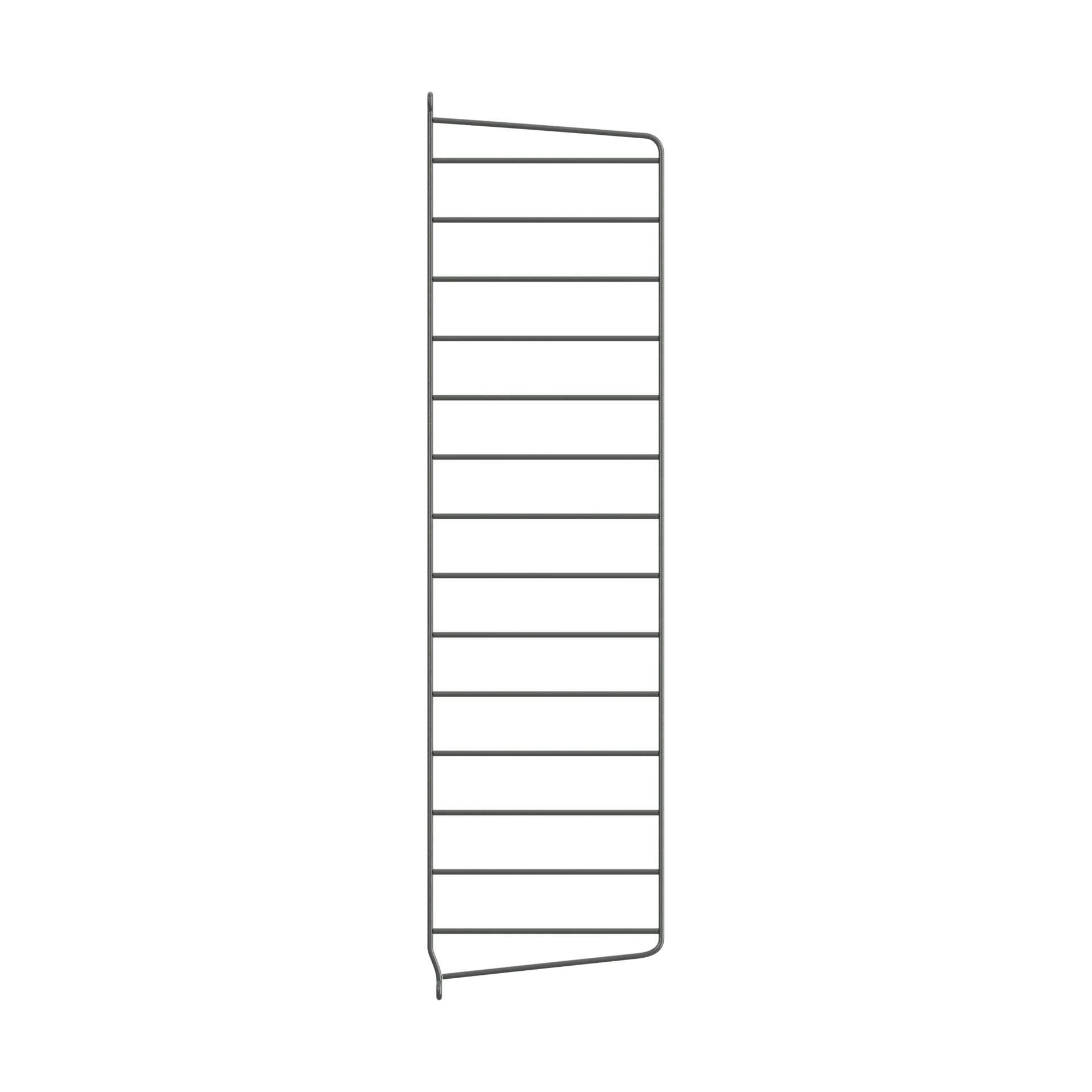 String veggavl, Mørkegrå, 75x20 cm, 1-pakning String
